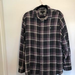 Banana Republic • plaid flannel